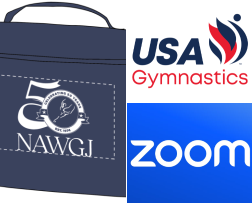 Judging materials women’s gymnastics and tips cover photo collage