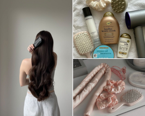 Hair Products That ACTUALLY Work! cover photo collage