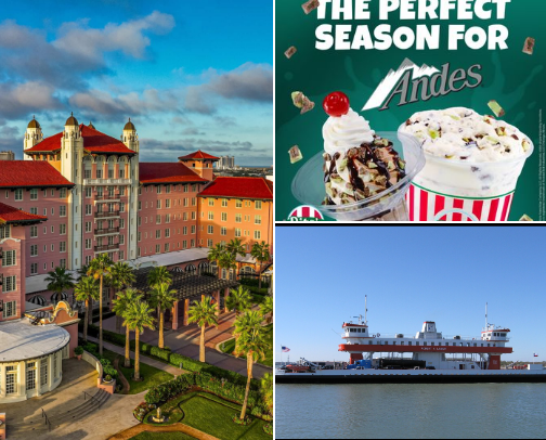 Texas- Galveston Island: Things to do/ Places to go cover photo collage