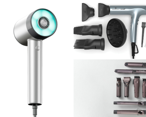 hair things I use at work as a hairstylist cover photo collage