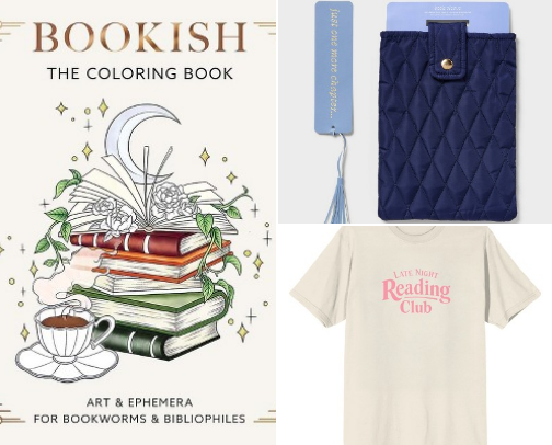 For The Book Lover!  Target has THE bookish merch! cover photo collage