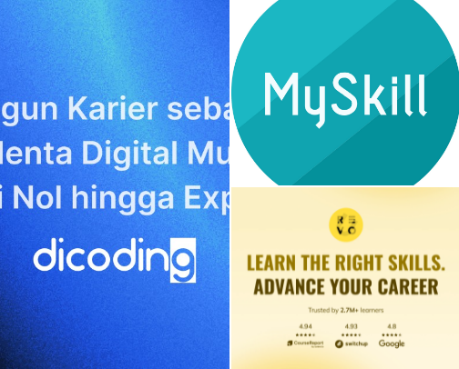 Best Online Courses & Learning Resources for Digital Skills cover photo collage