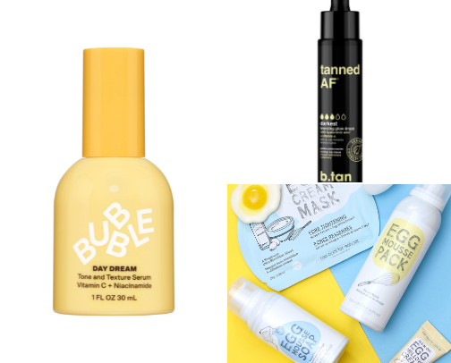 Skincare products I’ve used that actually work and help acne! cover photo collage