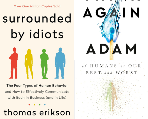 Books to understand human psychology cover photo collage