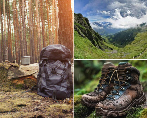Outdoor Adventures cover photo collage