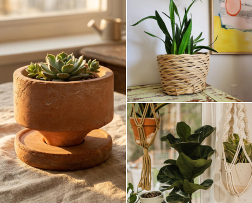 My Indoor Plant Sanctuary cover photo collage