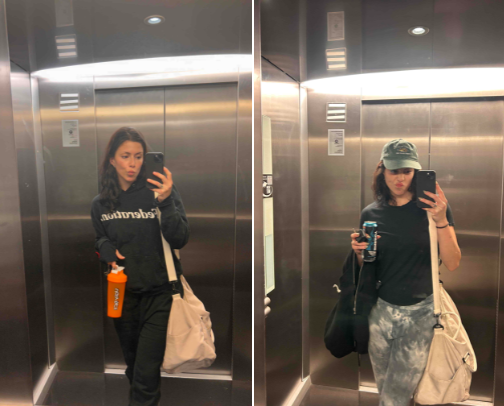 What’s in my gym bag 🏋️‍♀️💅🏻 cover photo collage