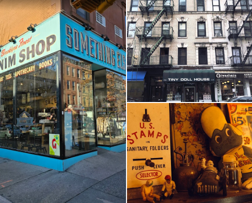 nyc unique shops cover photo collage