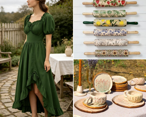 Prairie Cottage Living : Kitchen Whimsy cover photo collage