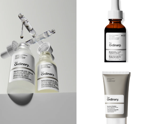 The Ordinary: Affordable, Effective, and Science-Backed Skincare cover photo collage