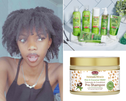 The 4C Hair Code: My Exclusive Secrets to Healthy, Flourishing Curls cover photo collage