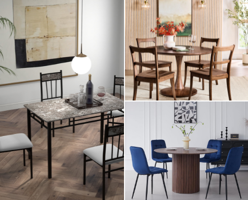 Host in Style! What Dining Room Set is Perfect for Your Family + Guests? cover photo collage