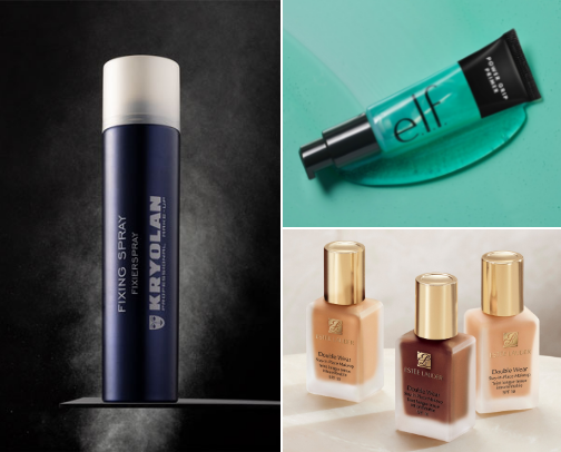 Make up products that make your Make up last 3 days if you want so cover photo collage