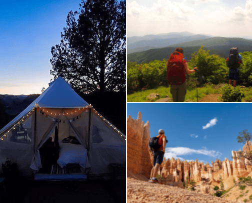 Is your partner into CAMPING? cover photo collage