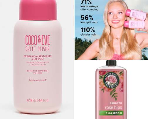 "Hair Care: Shampoo Essentials" cover photo collage