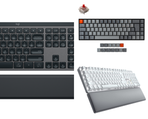 Ergonomic Keyboards & Mice cover photo collage