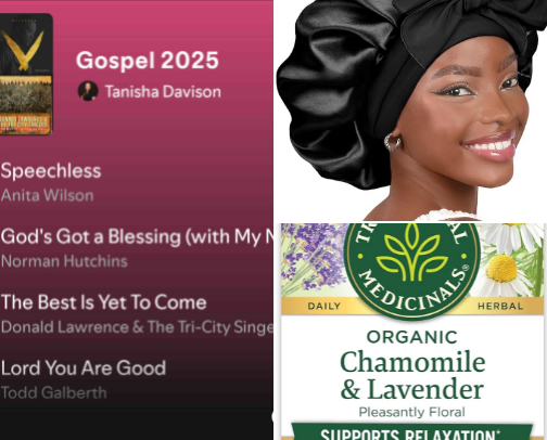 Faith-Filled Evening Routine Must-Haves cover photo collage