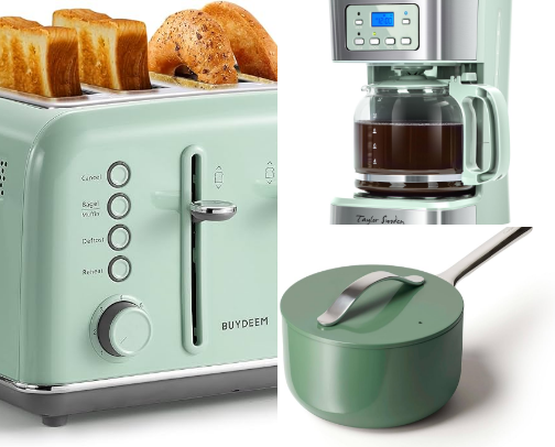 Sage Green Kitchen & Home Essentials cover photo collage