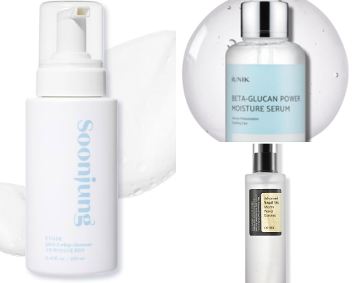 Fungal Acne Safe Skin Care Product Recommendations cover photo collage