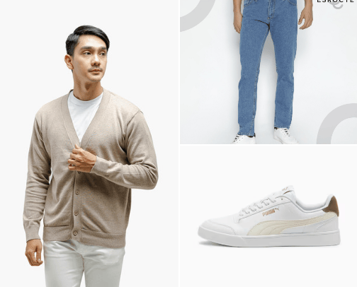 Simple Casual Fashion cover photo collage