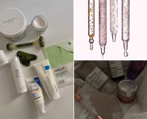 My everyday skincare! cover photo collage