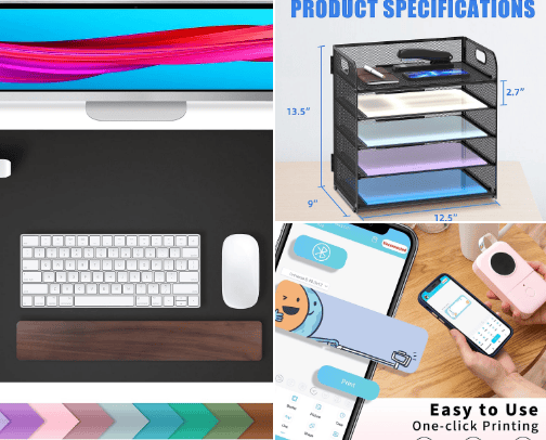 Home Office Essentials cover photo collage