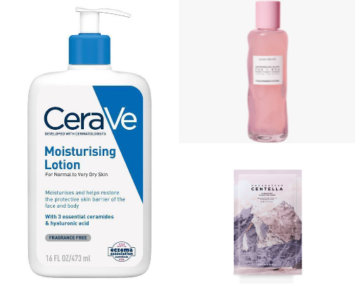 Skincare Recommendations cover photo collage