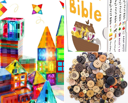 Best children at home activity ideas (2-8) & Learning/Sensory Play 🤍 cover photo collage