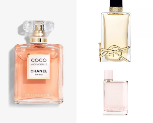 FAVORITE PERFUMES ✨💖 cover photo collage