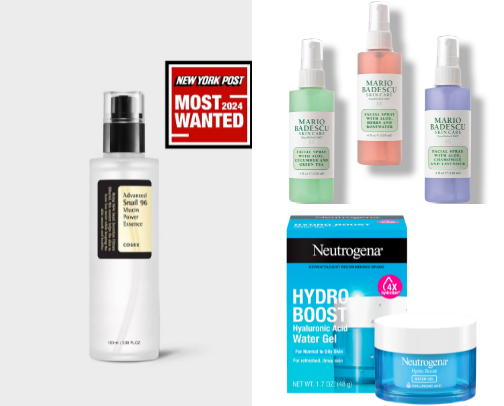 my skincare routine 💫 cover photo collage