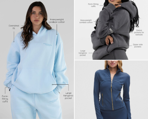 Sweatpants Faves cover photo collage