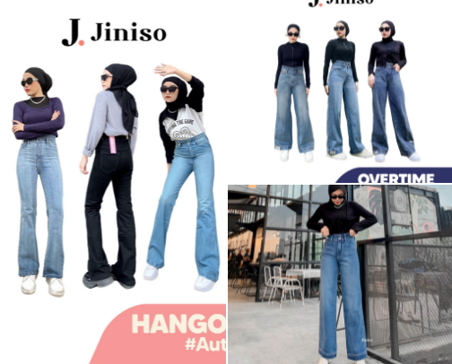 Celana Jeans Terfavorit Anti Luntur cover photo collage