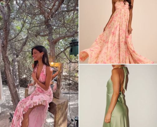 Wedding Guest Dresses for Every Season 💐✨ cover photo collage