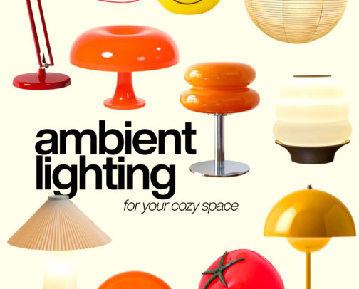 Aesthetic Bedside & Table Lamps cover photo collage