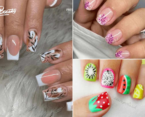 My Favorite Nail Designs cover photo collage