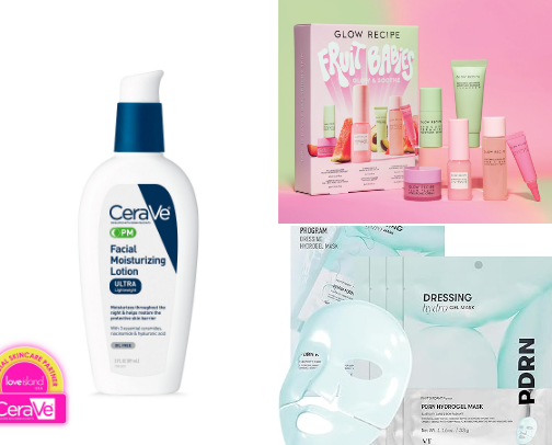 Skincare for beginners or anyone 🎀❤️ cover photo collage