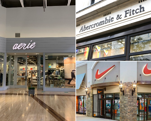 Brands i love and shop at all the time cover photo collage