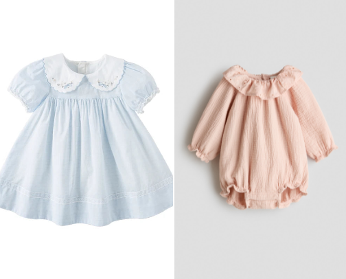 Easter outfits for baby + toddler girls! cover photo collage