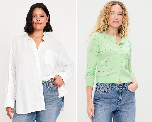 Spring Finds at Old Navy cover photo collage
