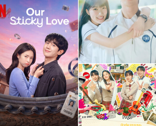 K-dramas recs! cover photo collage