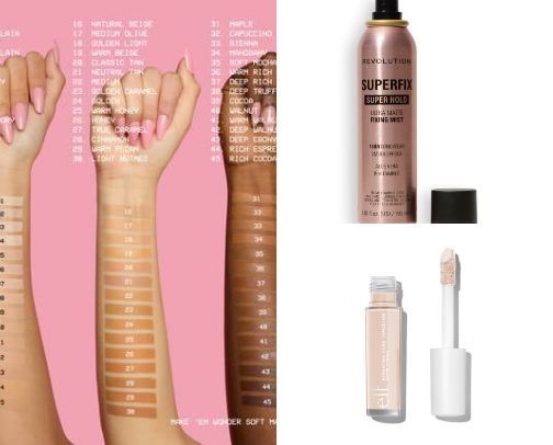 My favorite beauty recs cover photo collage