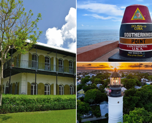 🌴 Key West's Old Town, Duval Street, Bahama Village & the Historic Seaport: Key Lime Pie, Conch Fritters & Mallory Square Sunsets cover photo collage