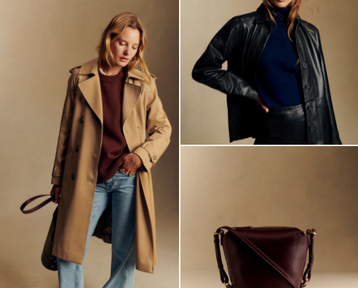 Sezane Fall/Winter Picks cover photo collage
