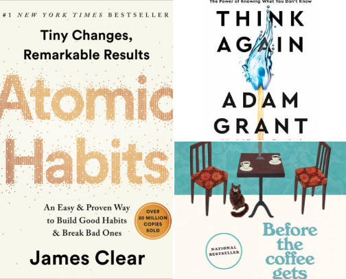 Lifestyle Books Add Up on How I Think, Work, and Rest cover photo collage