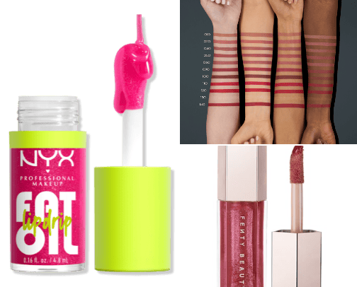 what's in my makeup bag at all timeeess cover photo collage