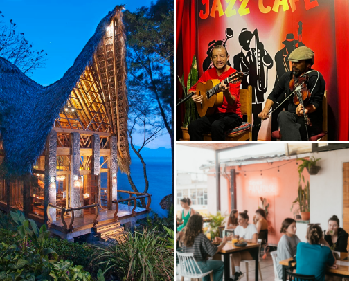 Lake Atitlan, Guatemala cover photo collage