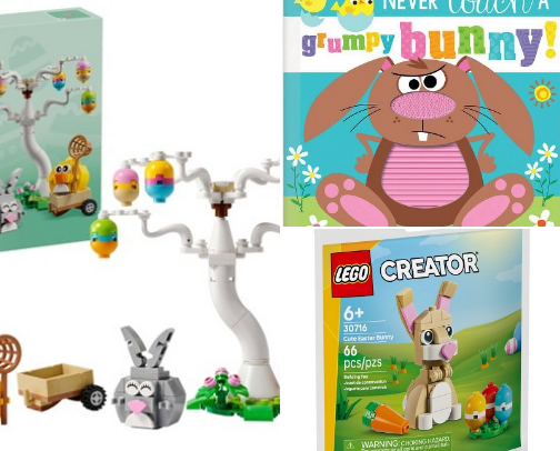 Easter Bunny Visit cover photo collage