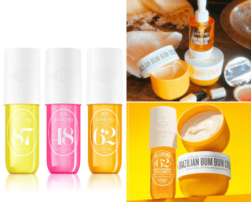 Smell good, feel good cover photo collage