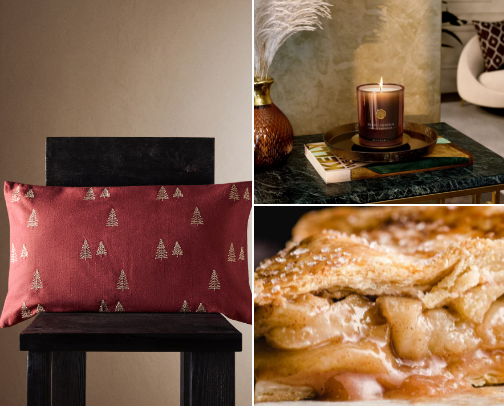 Ultimate Cozy Fall Night: Lookbook, Recipes & Home Essentials cover photo collage