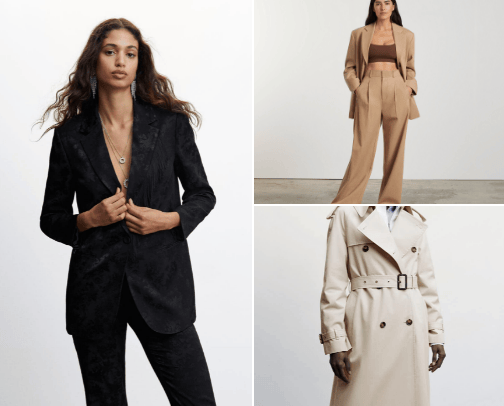Clothing cover photo collage